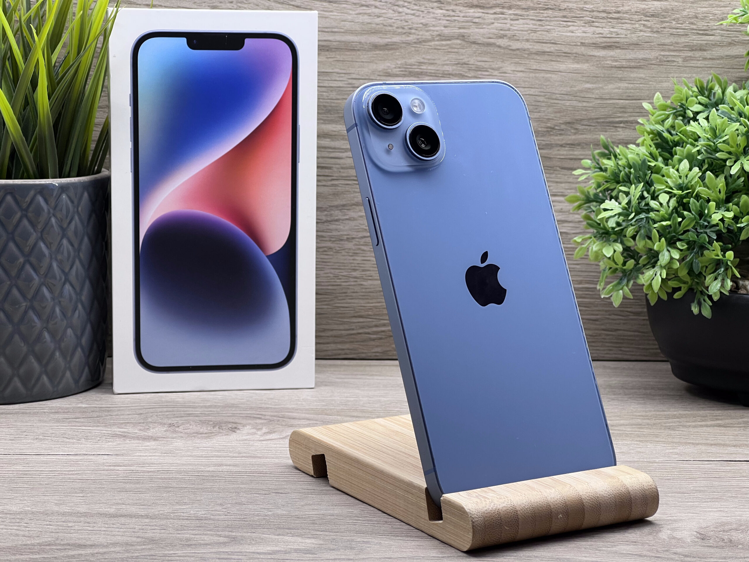 Hibátlan iPhone 14 Plus Blue 256GB 2 ÉV Garanciával 100%