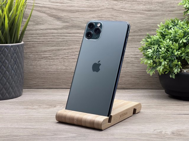 iPhone 11 Pro Max Midnight Green 256GB 2 ÉV Garanciával 100% Akku