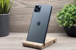 iPhone 11 Pro Max Midnight Green 256GB 2 ÉV Garanciával 100% Akku