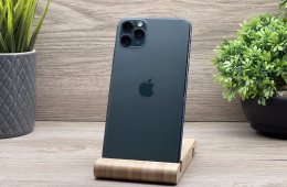 iPhone 11 Pro Max Midnight Green 256GB 2 ÉV Garanciával 100% Akku