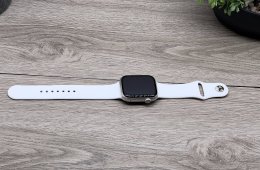 Apple Watch S9 Starlight 45mm 2 ÉV Garanciával 90%