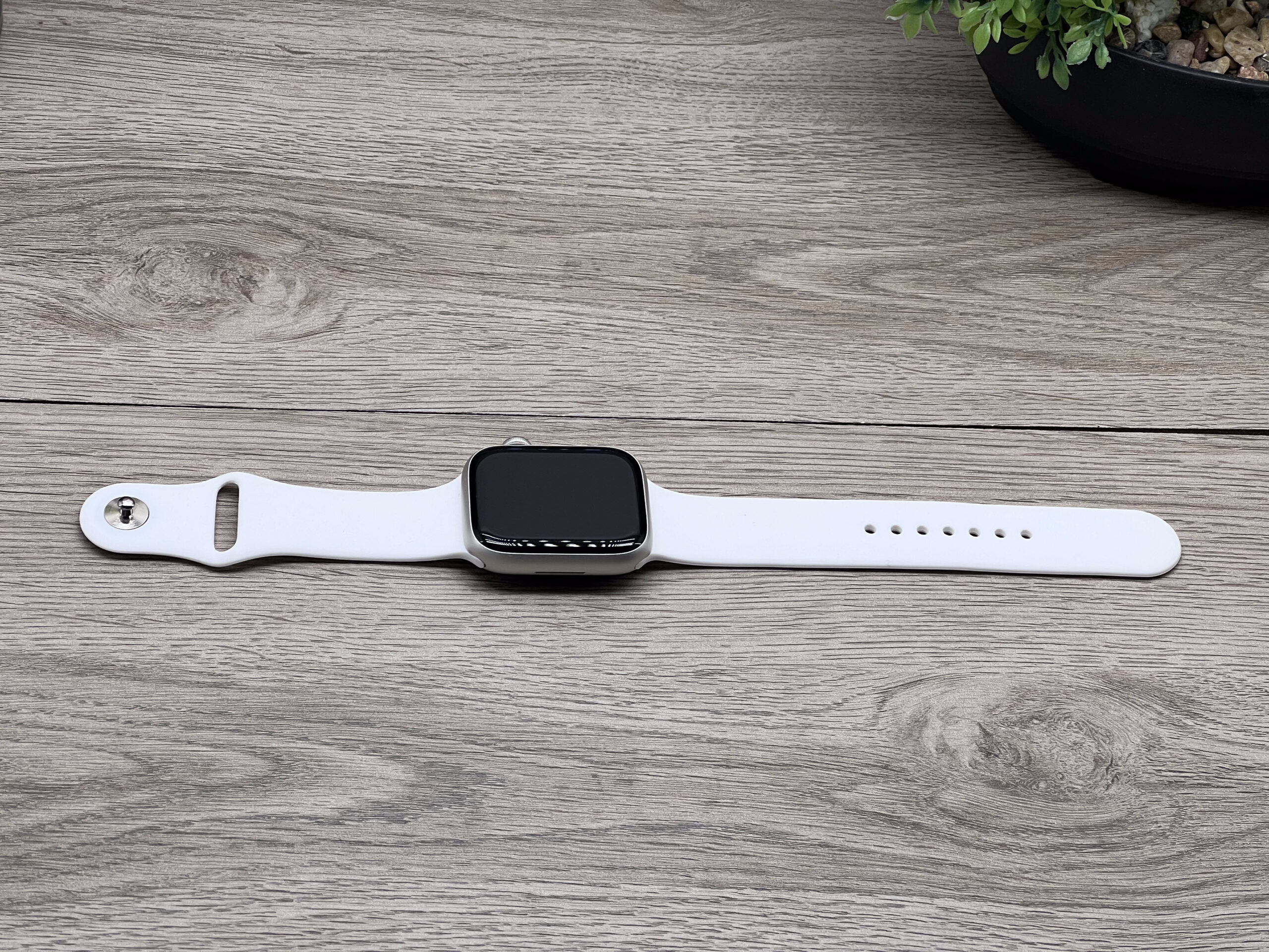 Apple Watch S9 Starlight 45mm 2 ÉV Garanciával 90%