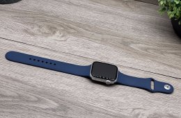 Apple Watch S5 Silver 44mm 2 ÉV Garanciával 97%