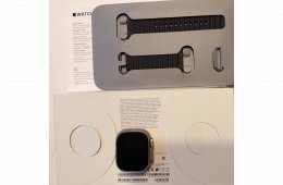 Apple Watch Ultra 2 titanium - mo-i vásárlás - új szíj