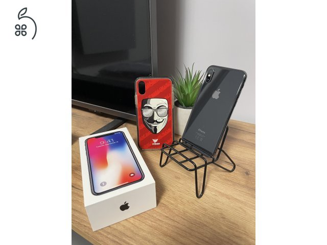 Iphone X 64 gb + kiegészítők