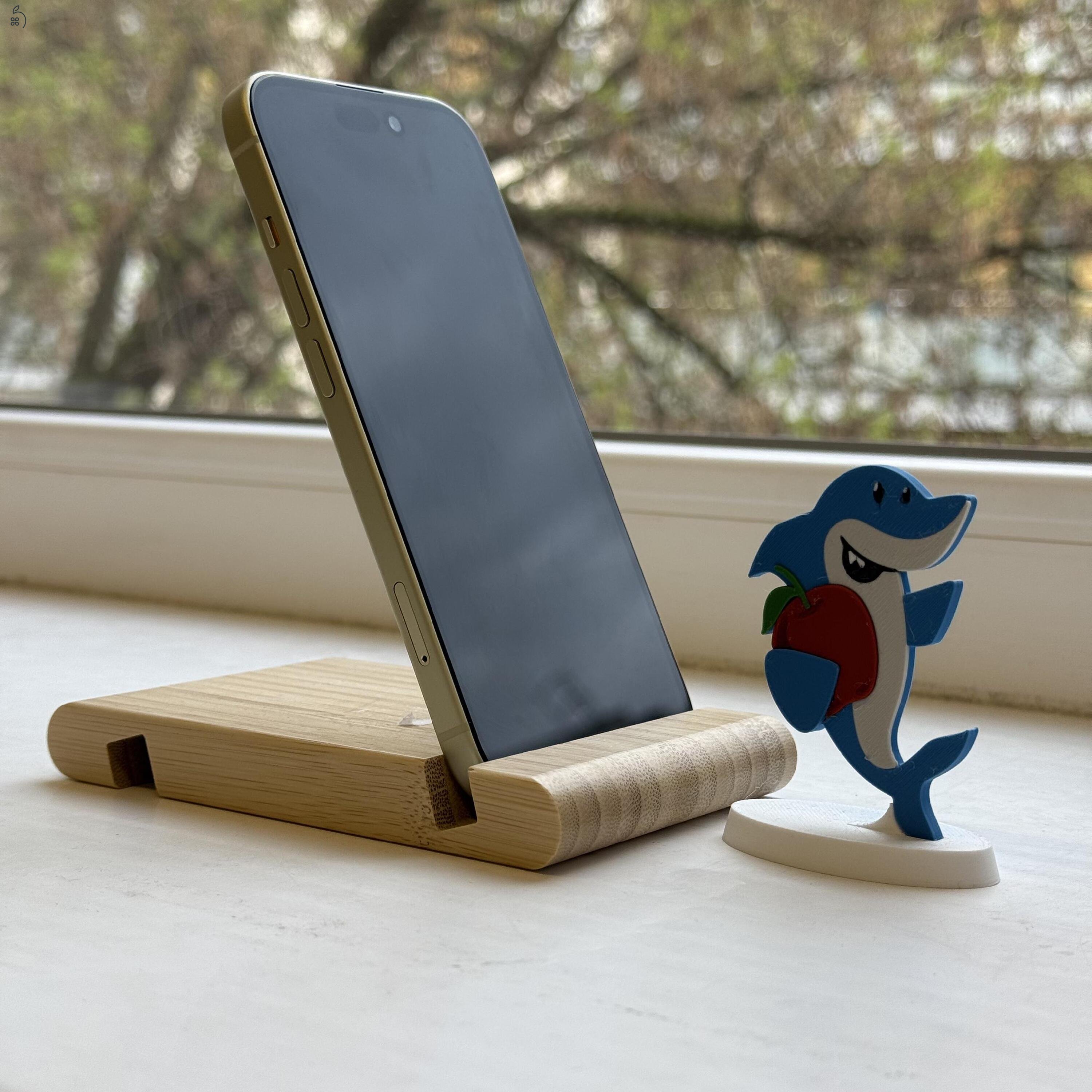 HIBÁTLAN iPhone 15 128GB Yellow -1 ÉV GARANCIA - Kártyafüggetlen, MS4489, 100% Akkumulátor