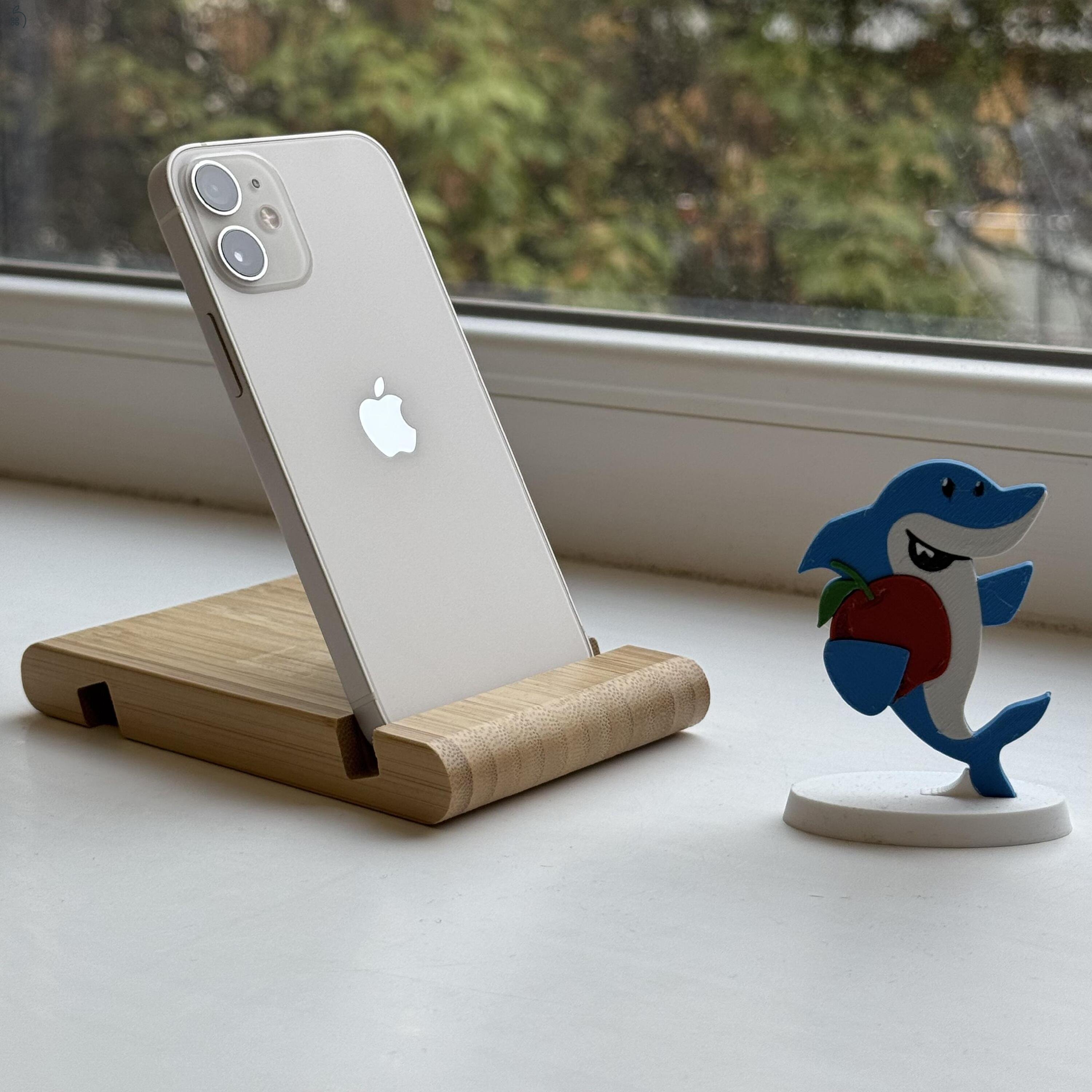 GYÖNYÖRŰ iPhone 12 Mini 64GB White -1 ÉV GARANCIA - Kártyafüggetlen, MS4516, 100% Akkumulátor