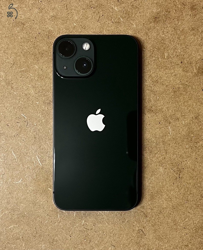 Eladó - Használt iPhone 13 Mini 128 gb zöld színben