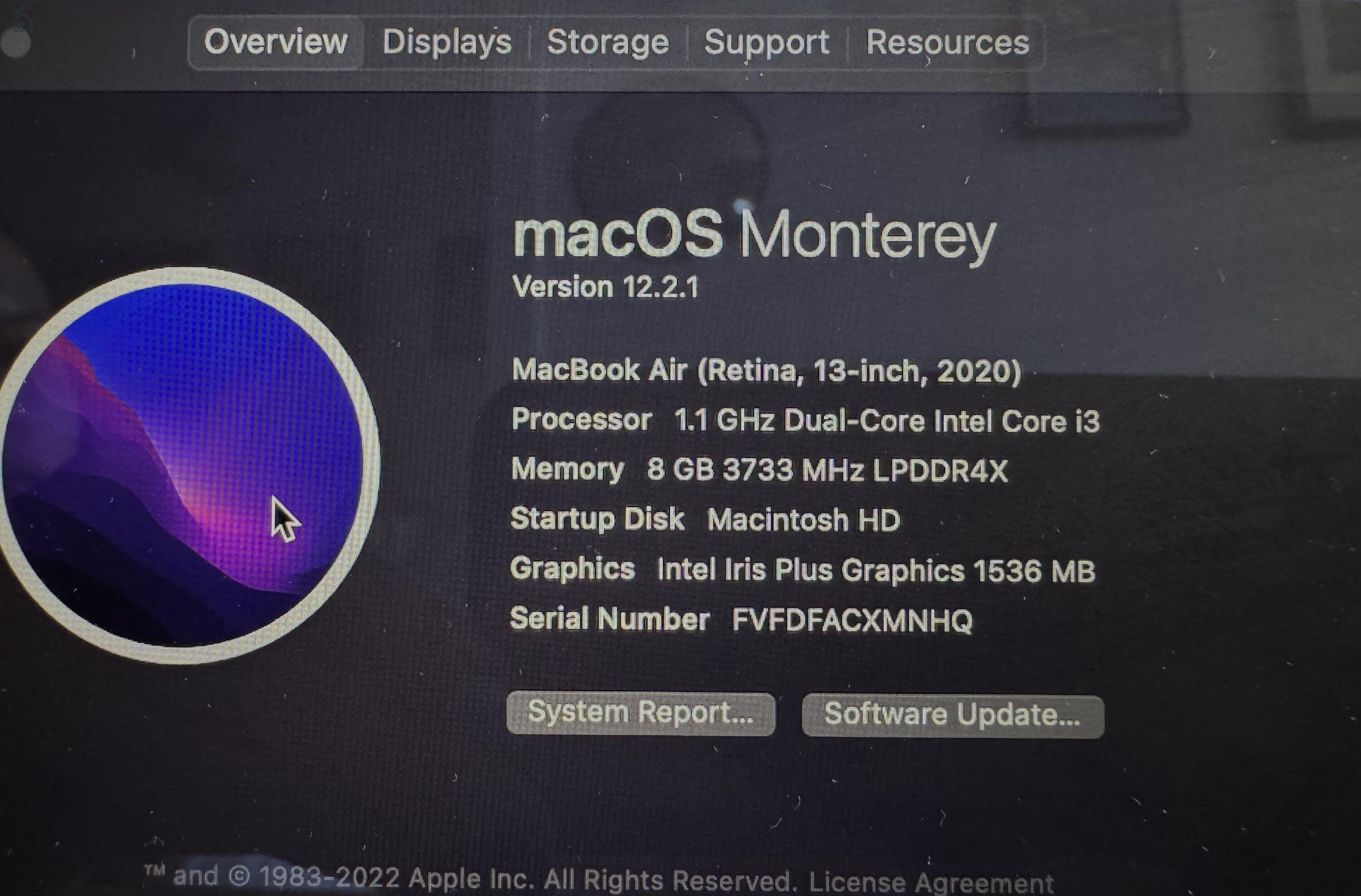 MacBook Air Retina 13-inch 2020