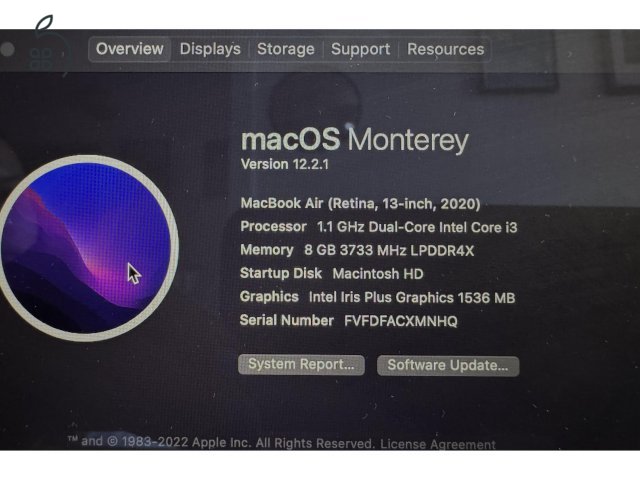 MacBook Air Retina 13-inch 2020