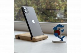 GYÖNYÖRŰ iPhone 11 128GB Black -1 ÉV GARANCIA - Kártyafüggetlen, MS4355