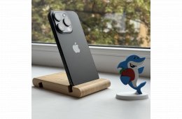 HIBÁTLAN iPhone 15 Pro 256GB Black Titanium-1 ÉV GARANCIA - Kártyafüggetlen, MS4534