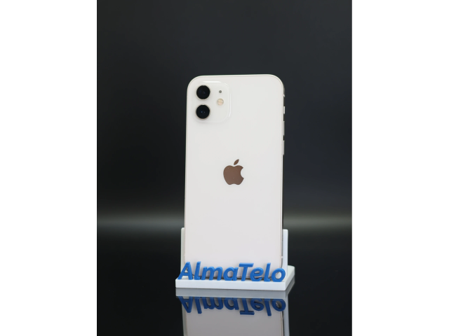 Apple iPhone 12 64 GB White 100% akku - 12 HÓ GARANCIA
