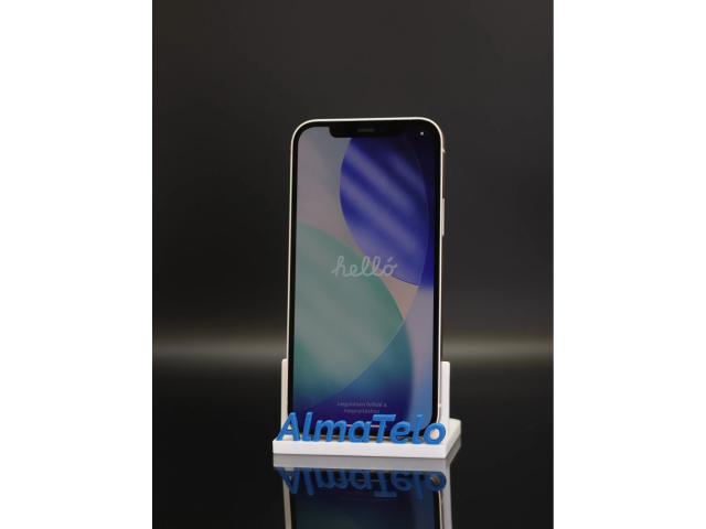 Apple iPhone 12 64 GB White 100% akku - 12 HÓ GARANCIA