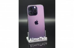 Apple iPhone 14 Pro 256 GB Deep Purple 100% akku - 12 HÓ GARANCIA