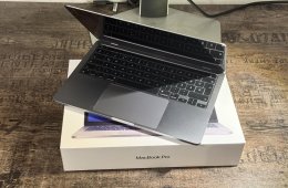 MacBook Pro 13″ (M1, 2020) | 16GB | 256GB SSD | Dobozos | Újszerű