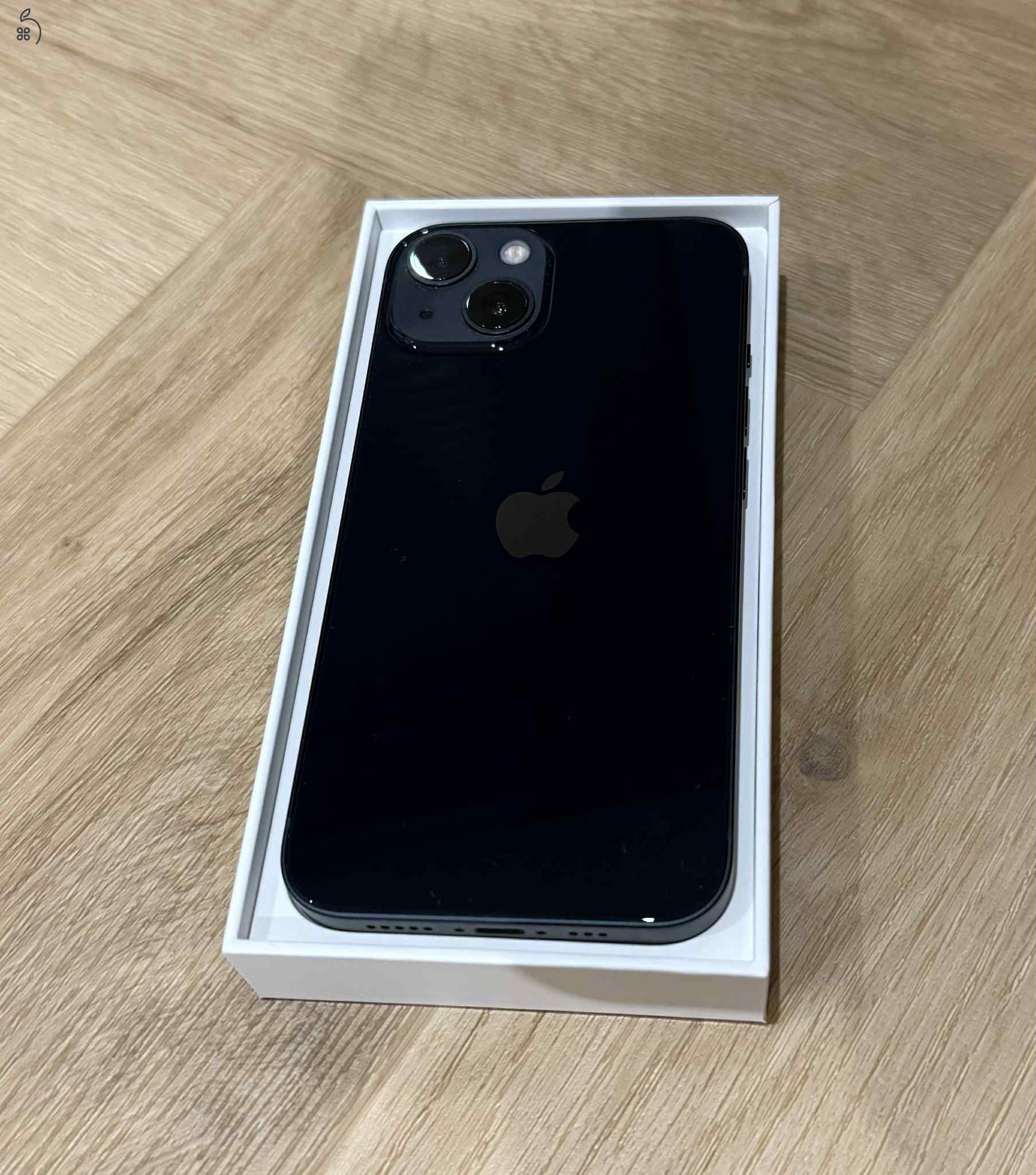 Iphone 13 fekete 128Gb kártyafüggetlen
