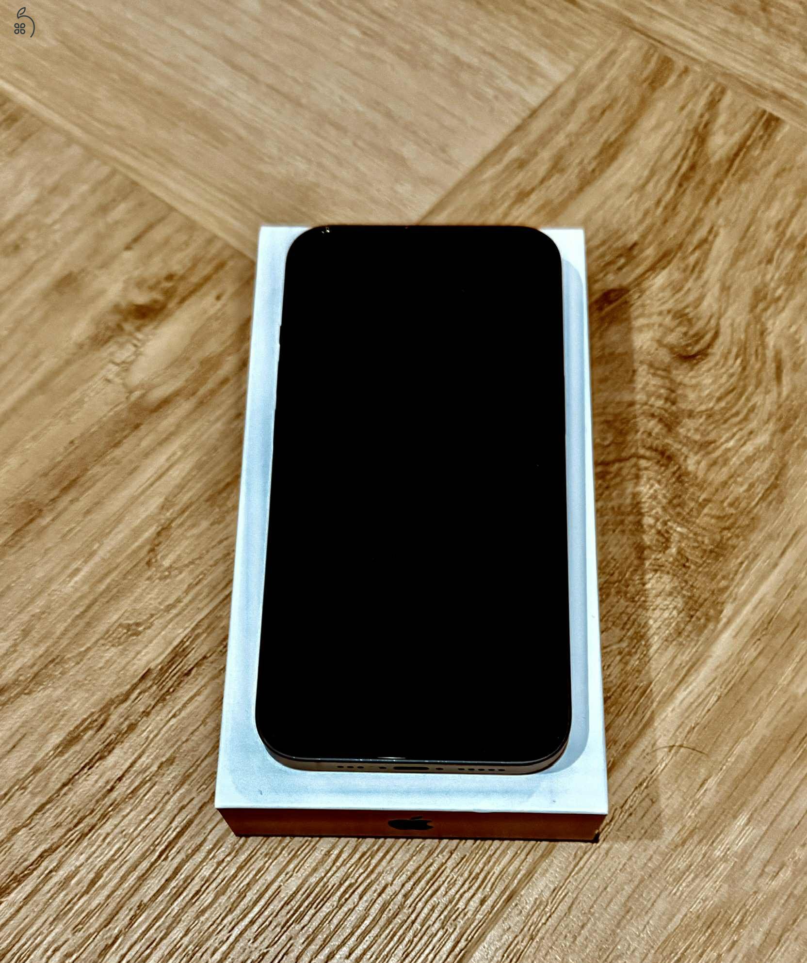 Iphone 13 fekete 128Gb kártyafüggetlen