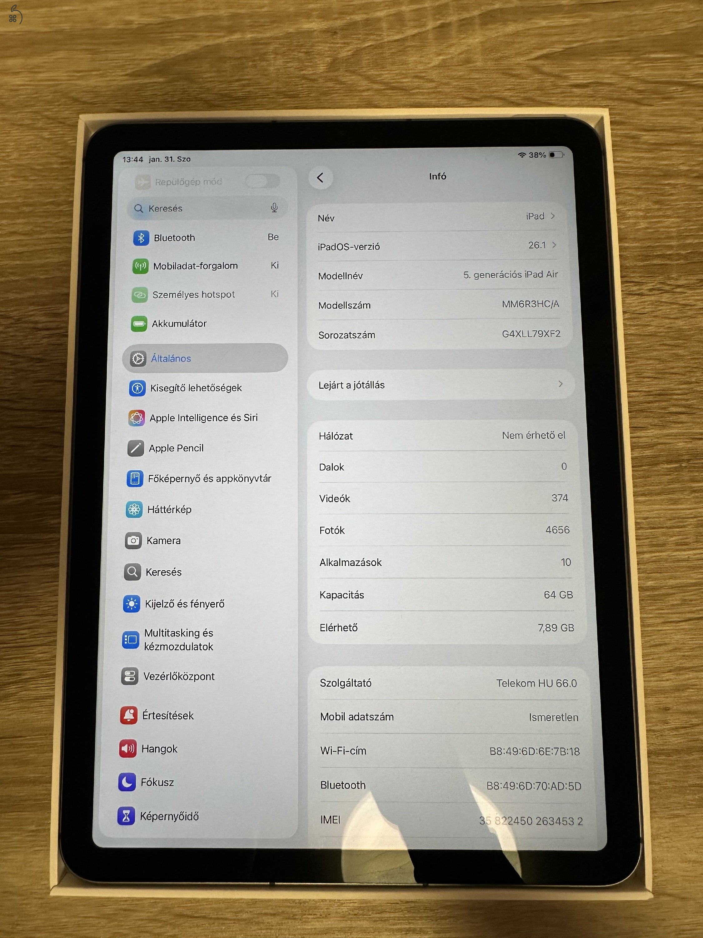 Ipad Air 5 Gen Wifi Celluar + Apple Pencil 2 Gen