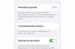 Újszerű Fehér Apple iPhone SE2 MX9T2GH/A eladó 100% akkumulátor