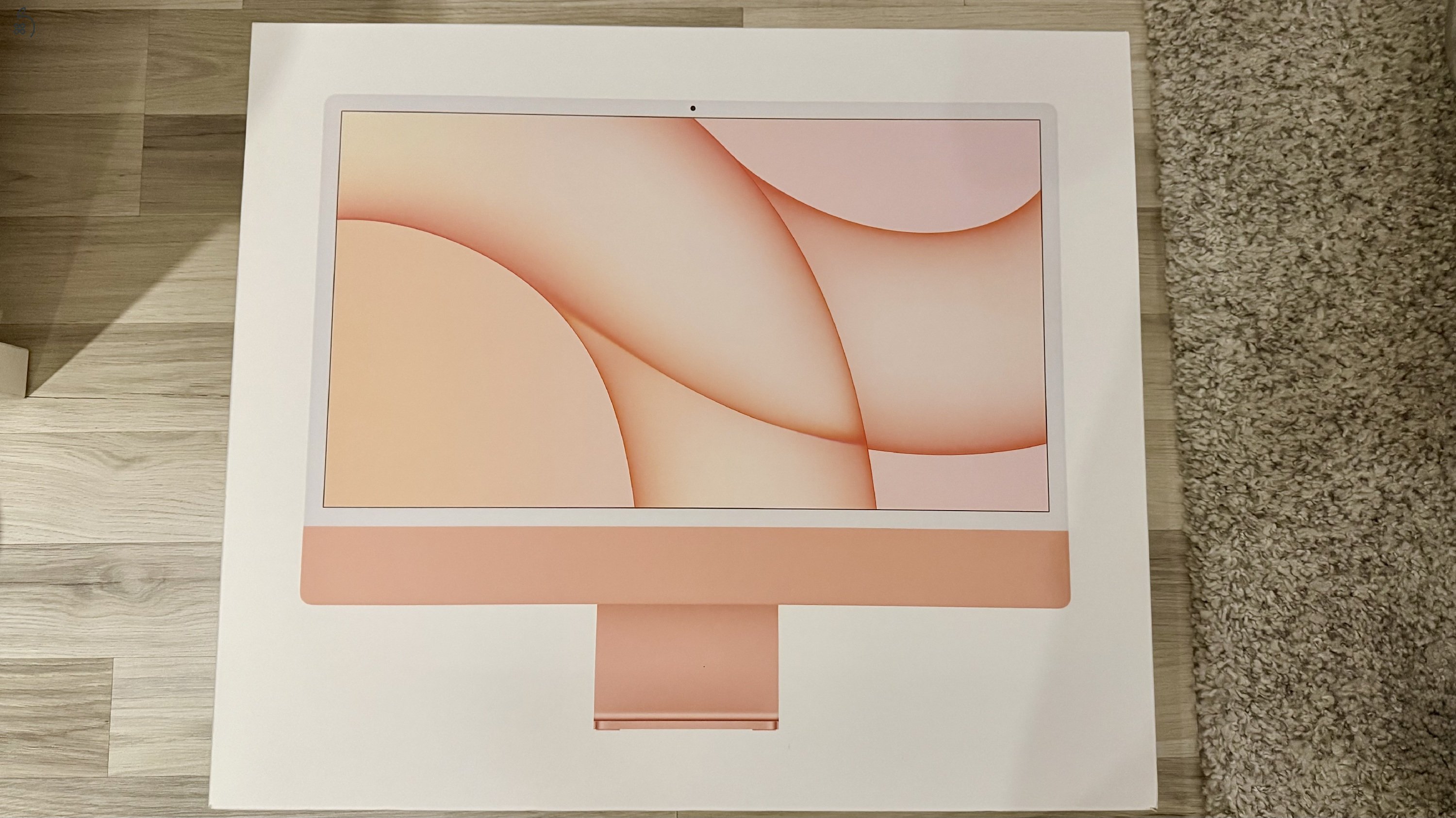 IMac M1 narancs (Orange) színű A2438 újszerű állapot