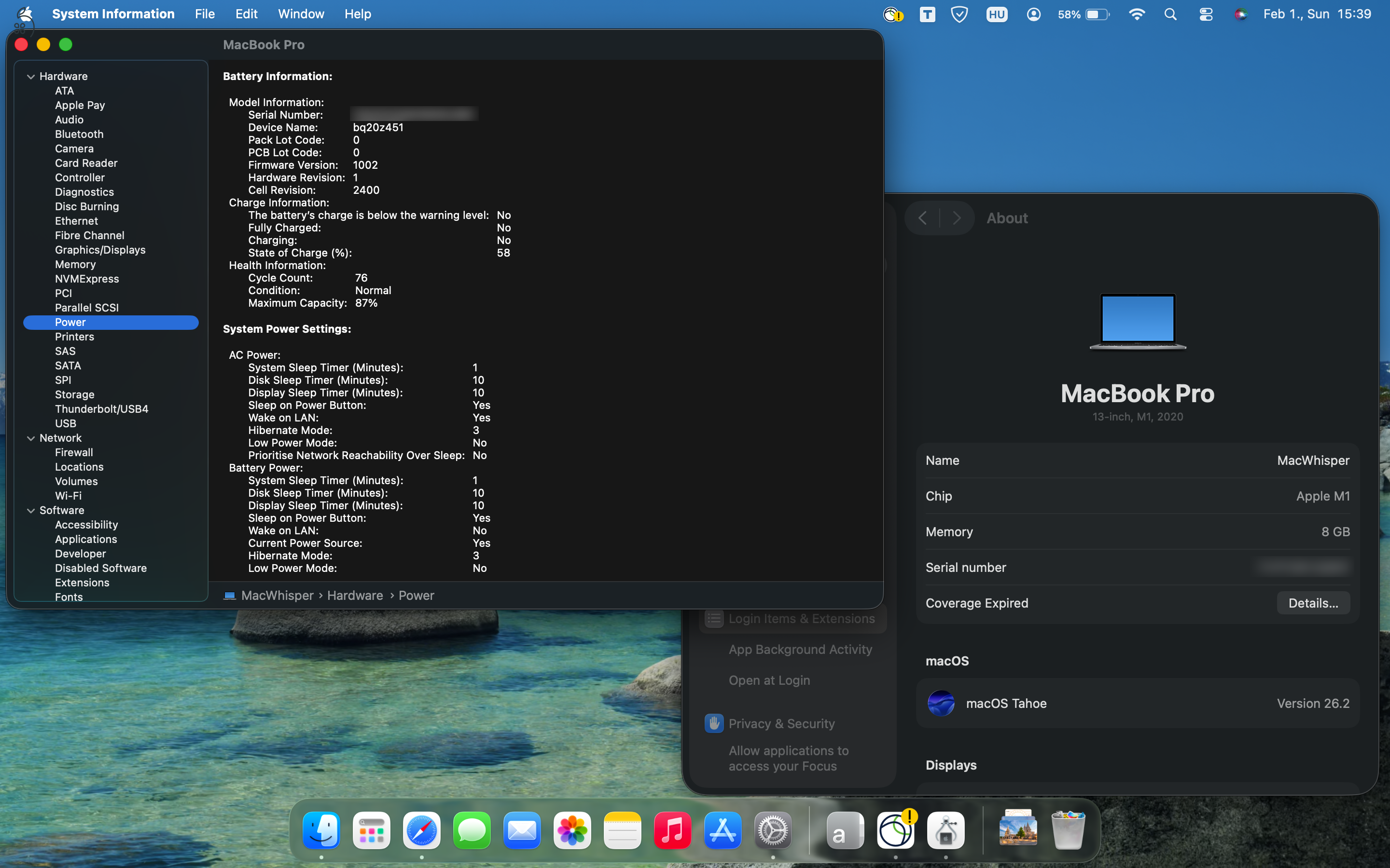 MacBook Pro 13” M1 - 512 GB