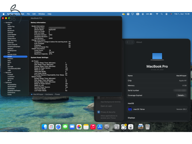 MacBook Pro 13” M1 - 512 GB