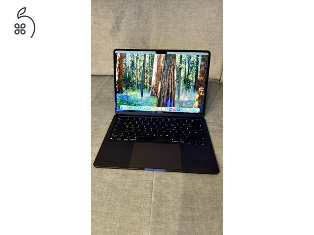 Apple MacBook Air M2 (2022) 13,6 colos karcmentes, doboz+töltő, 90%-os akku