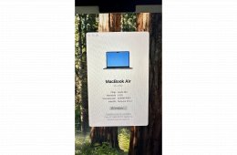 Apple MacBook Air M2 (2022) 13,6 colos karcmentes, doboz+töltő, 90%-os akku