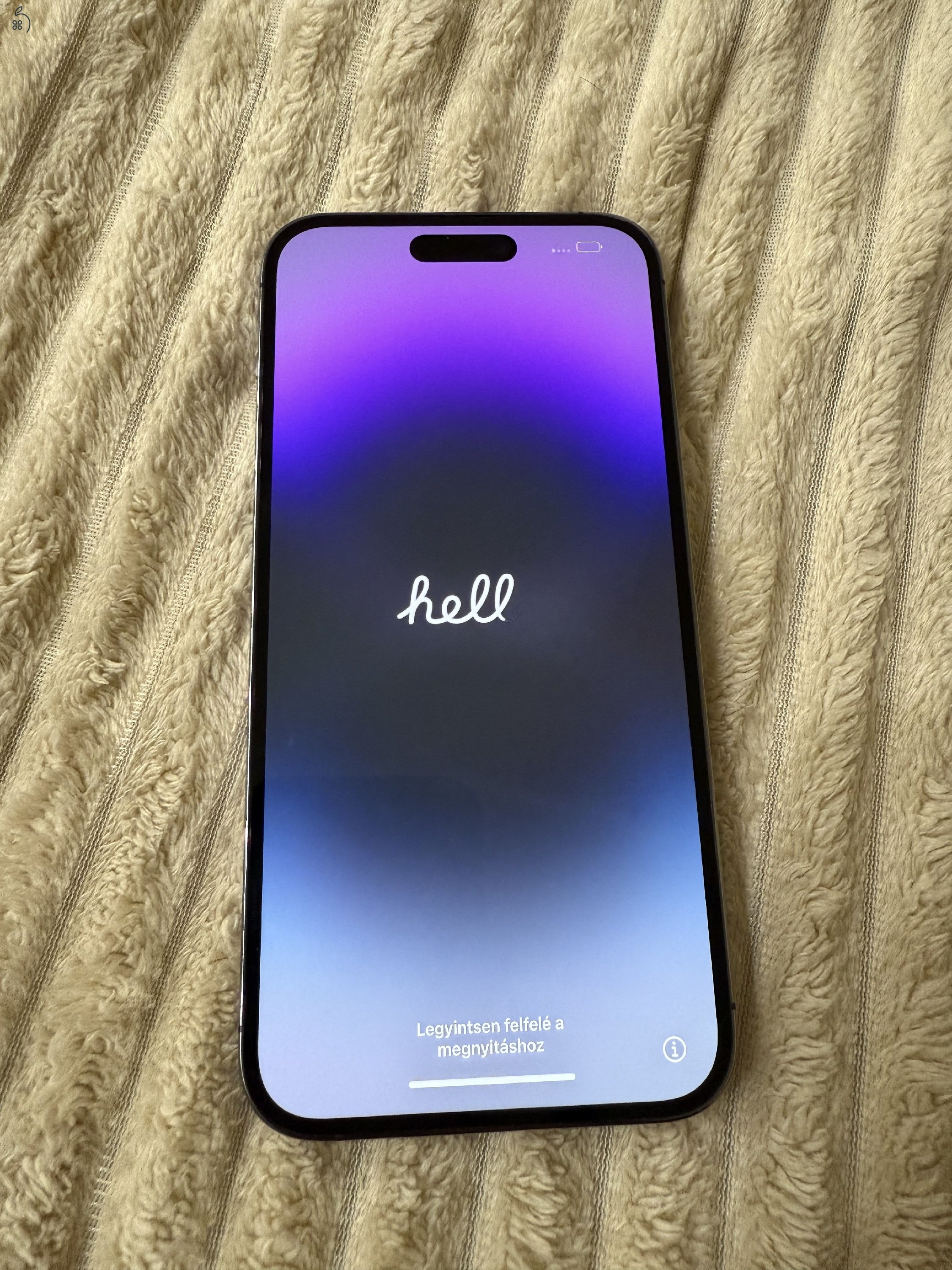 Iphone 14 pro max 256 gb deep purple