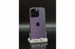 Apple iPhone 14 Pro 128 GB Deep Purple 100% akku - 12 HÓ GARANCIA