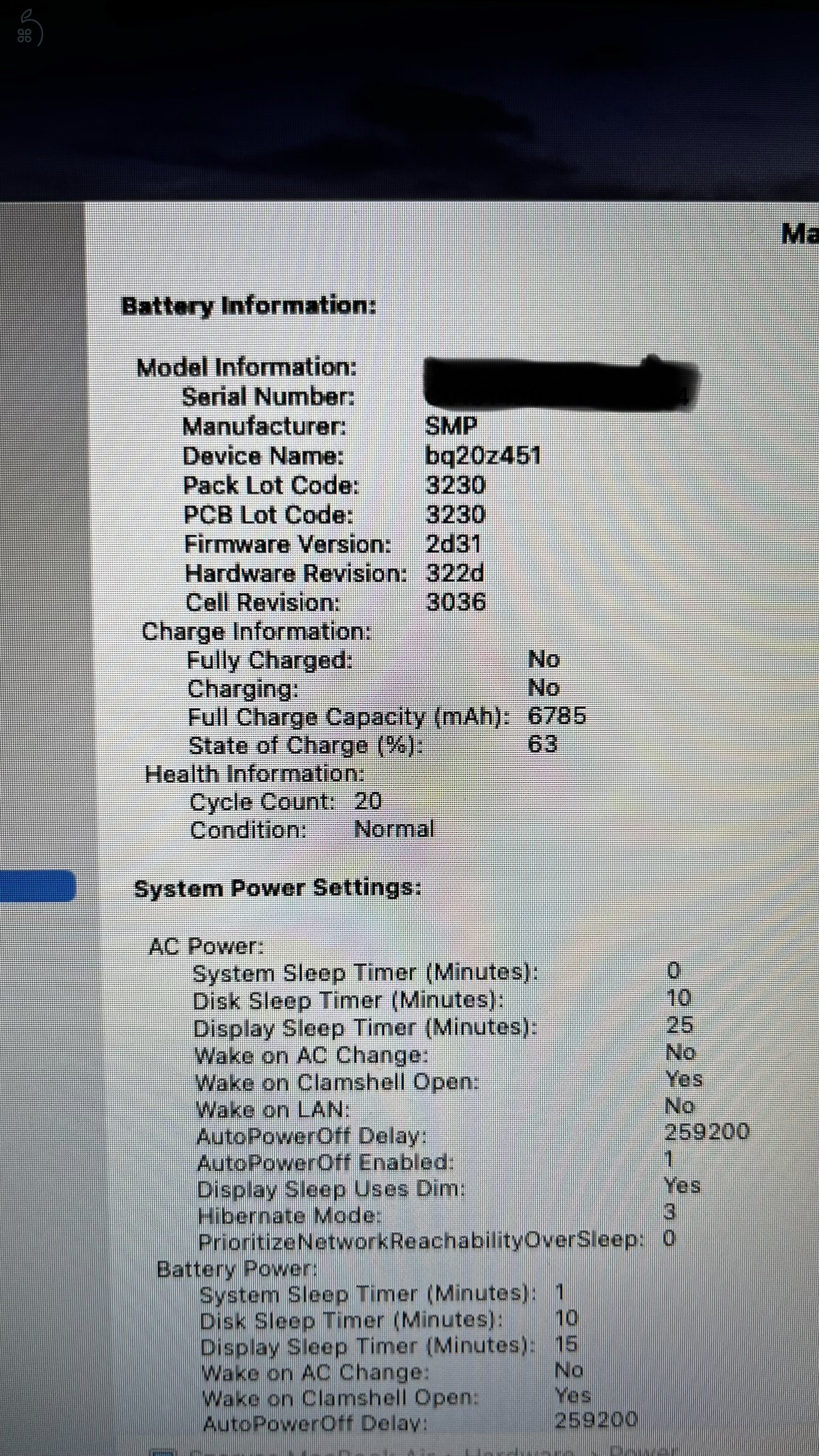 Macbook Air 13” 2015 / Új akkumulátor