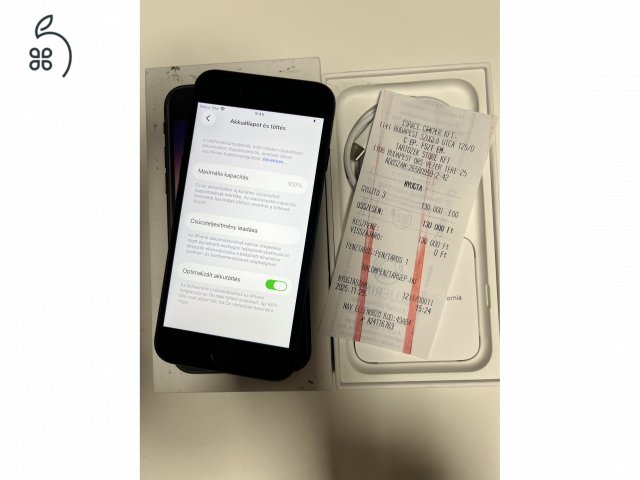 iPhone SE 3 2022 64GB Apple garancia: 2026.11.28.