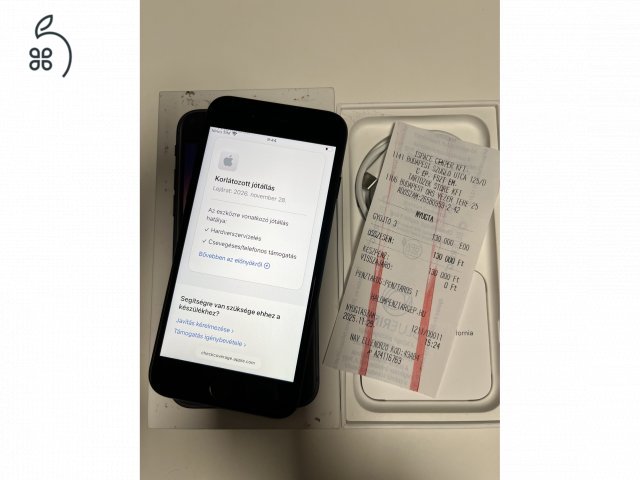iPhone SE 3 2022 64GB Apple garancia: 2026.11.28.