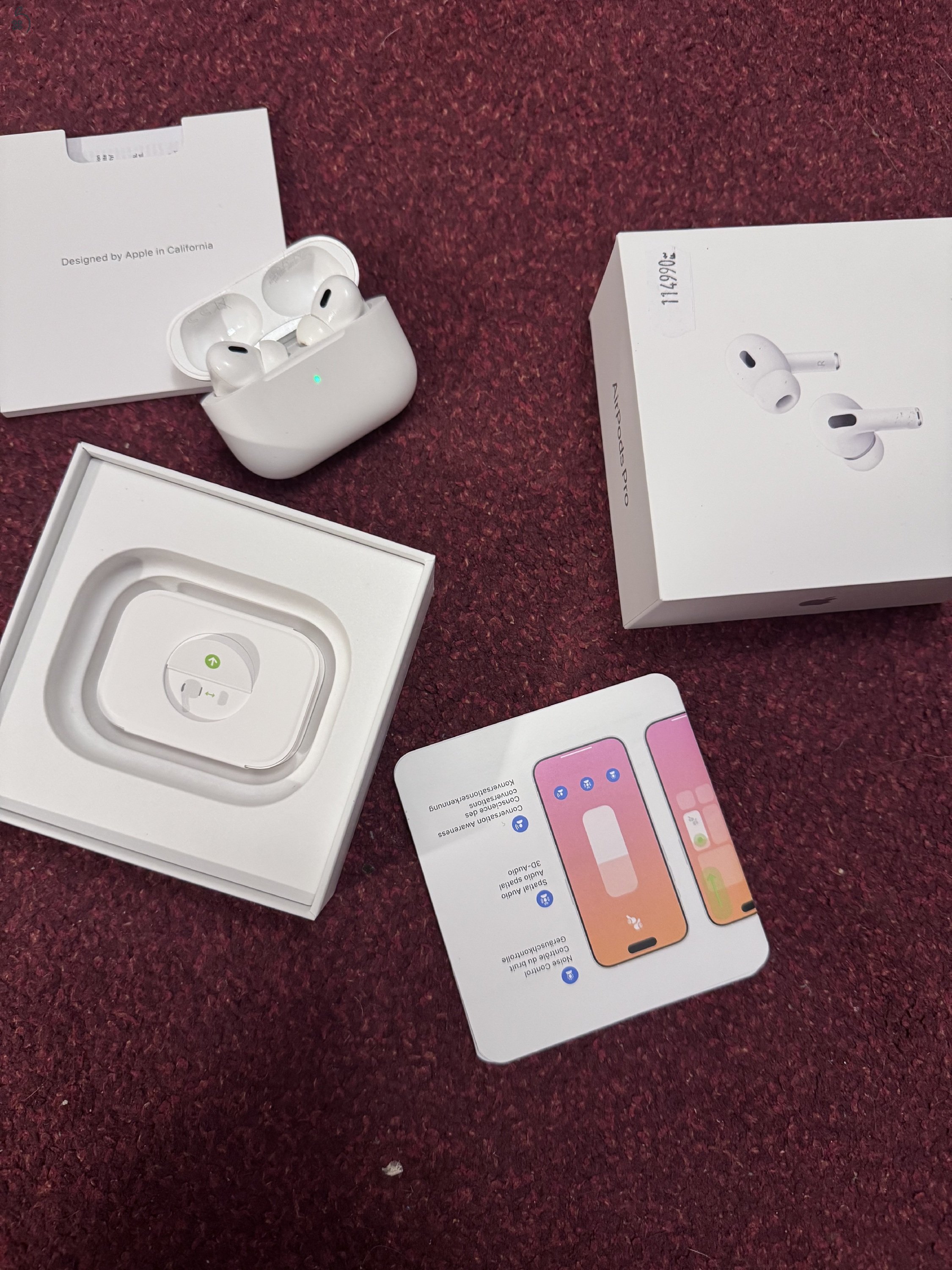 Airpods Pro 2 - Újszerű - 2026.09-ig garis