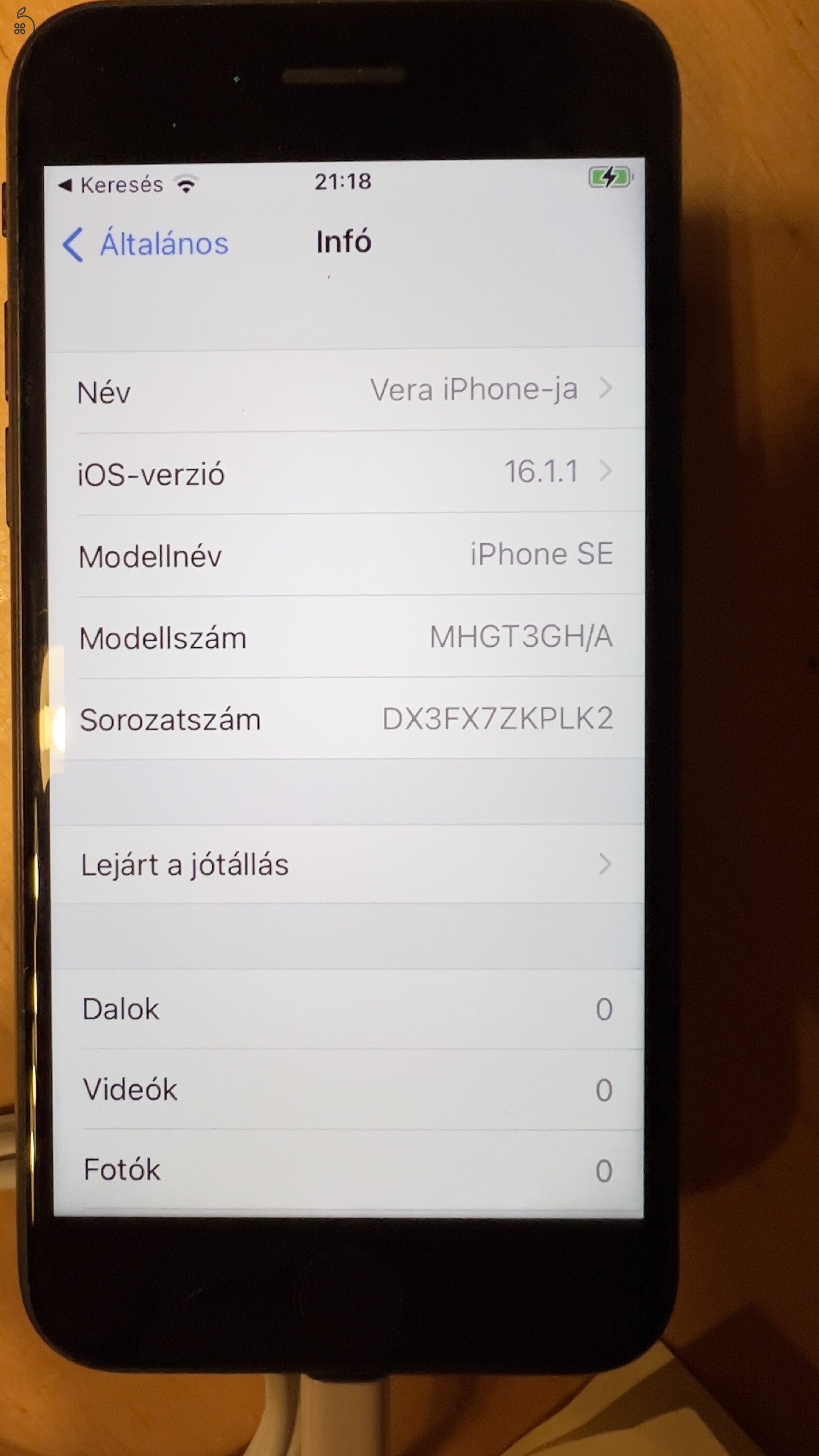 Apple Iphone SE 128 GB Space Grey