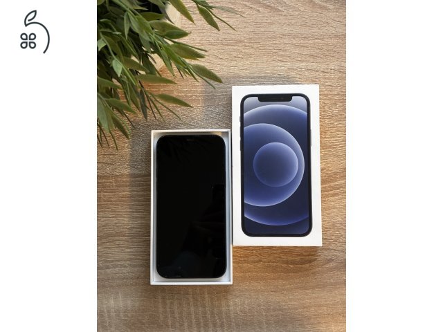 Apple iPhone 12 64GB Black 80% akku