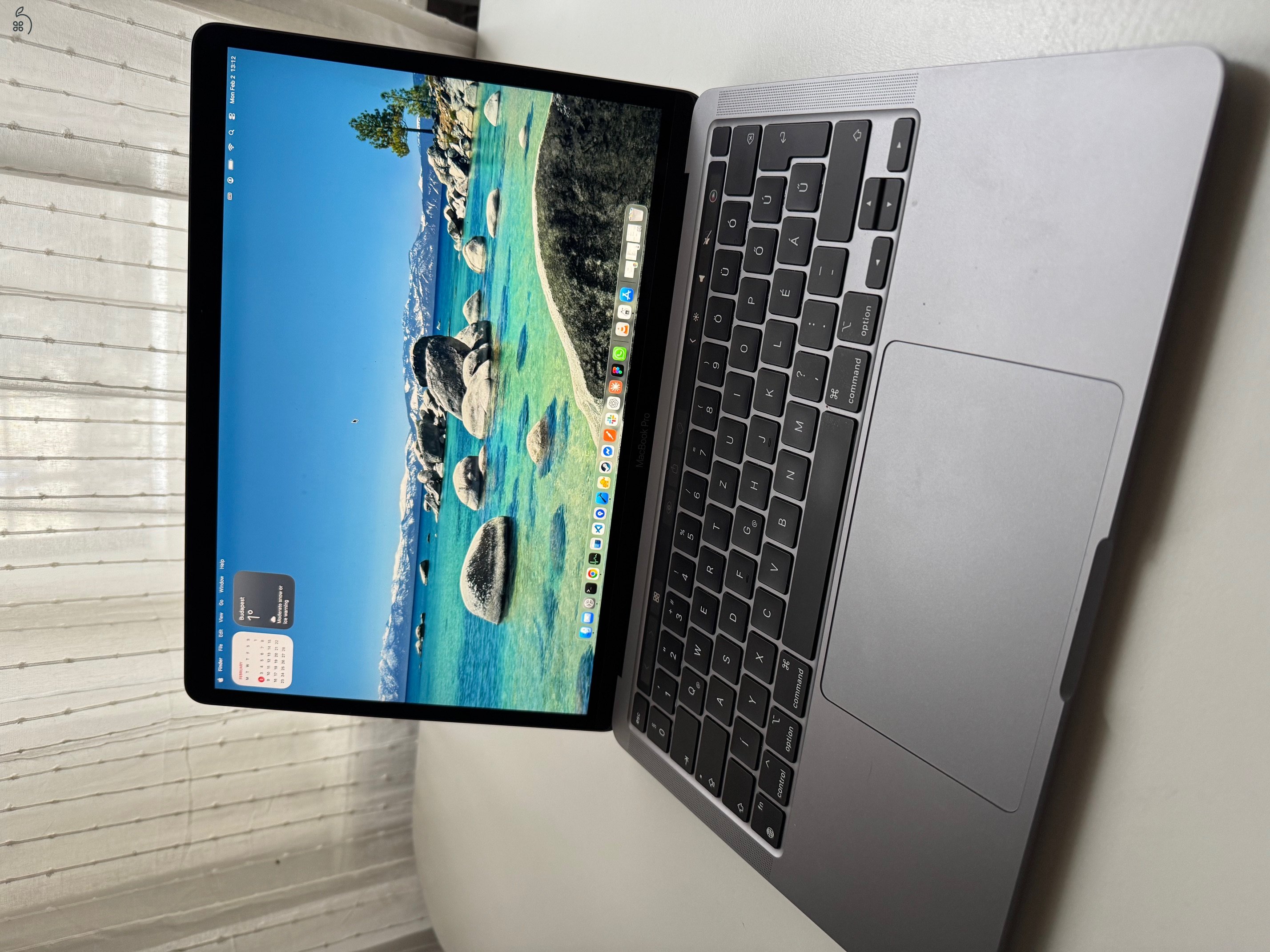 MacBook Pro 13 inch, M1 processzor, 16GB RAM, 512GB SSD