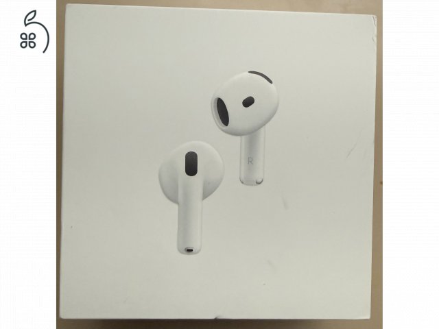 Apple Airpods 4 aktív zajszűréssel, új, bontatlan