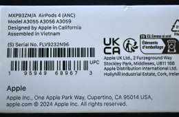 Apple Airpods 4 aktív zajszűréssel, új, bontatlan