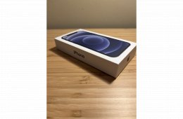 Fekete Iphone 12, 128GB-os tárhellyel