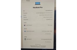 MacBook pro 13 i5 8gb 512gb touchbar 2020