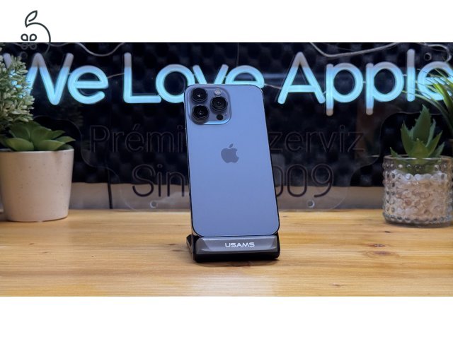 iPhone 13 Pro 256GB Kék, Független - 1ÉV Garancia, Számla