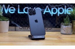 iPhone 15 Pro Max 512GB Fekete, Független - 1ÉV Garancia, Számla