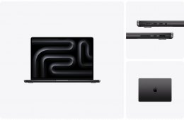 MacBook Pro 14” M5 10/10 16GB/1TB - (asztrofekete) - Csak 1db!