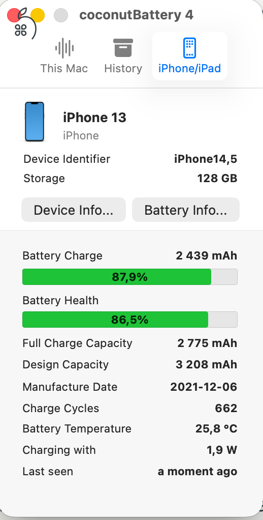 iPhone 13 Starlight 128 Gb extrákkal eladó