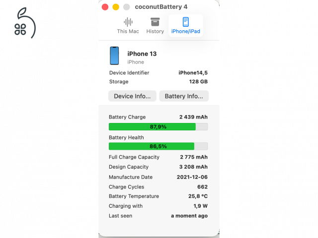 iPhone 13 Starlight 128 Gb extrákkal eladó