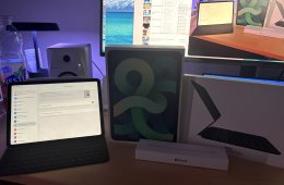 Apple iPad Air 4th generációs (64 GB) Wi-fi + Cellular + Apple Pencil + Ipad Smart Keyboad Folio eladó!