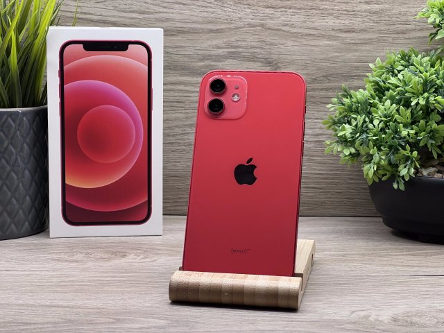 Hibátlan iPhone 12 Red 128GB 2 ÉV Garanciával 100%