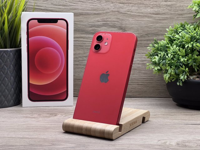 Hibátlan iPhone 12 Red 128GB 2 ÉV Garanciával 100%